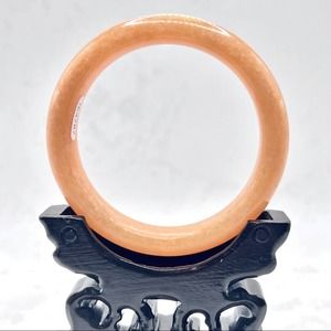 Orange Yellow Quartz bangle 61mm